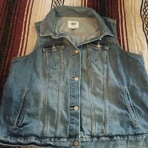Denim vest